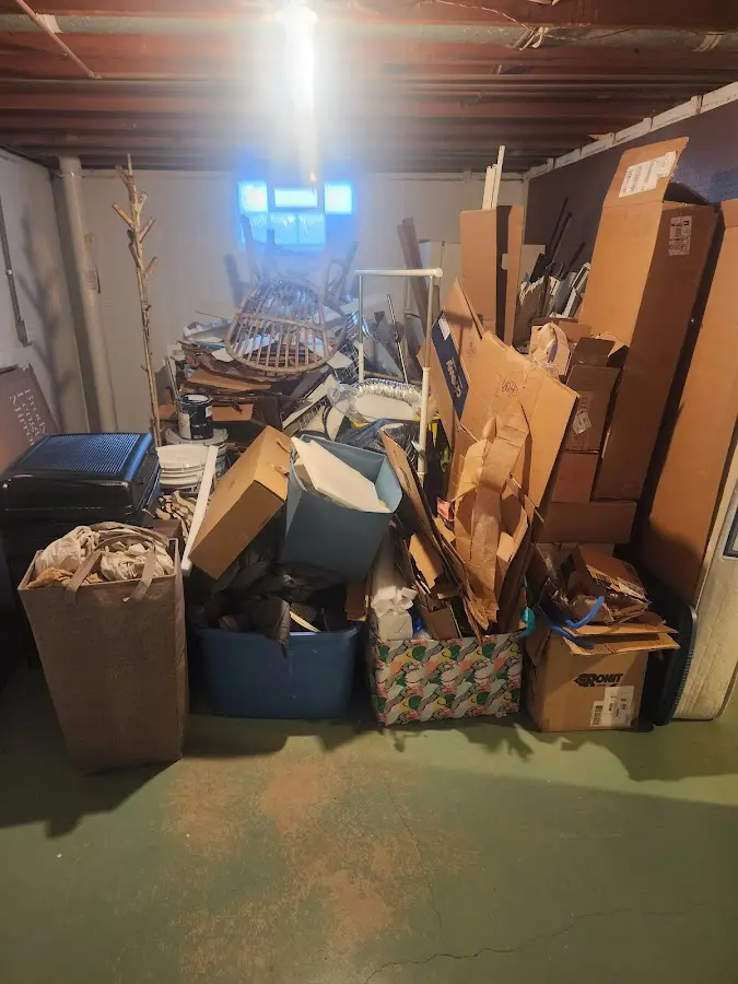 Roll-off dumpster container at job site for Construction Dumpster Rental in Kachina Village